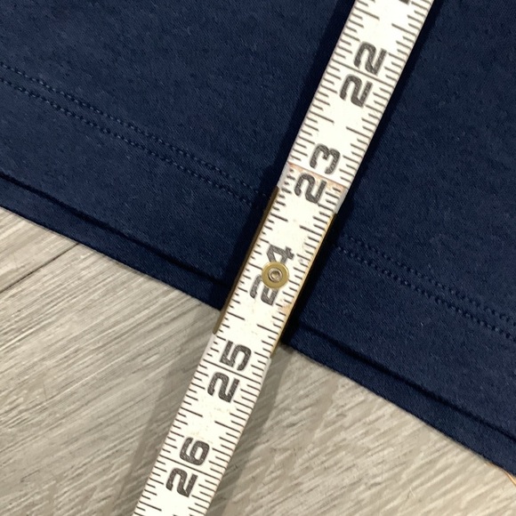 Theory Navy Blue Long Sleeve Polo Shirt size S - Picture 9 of 9